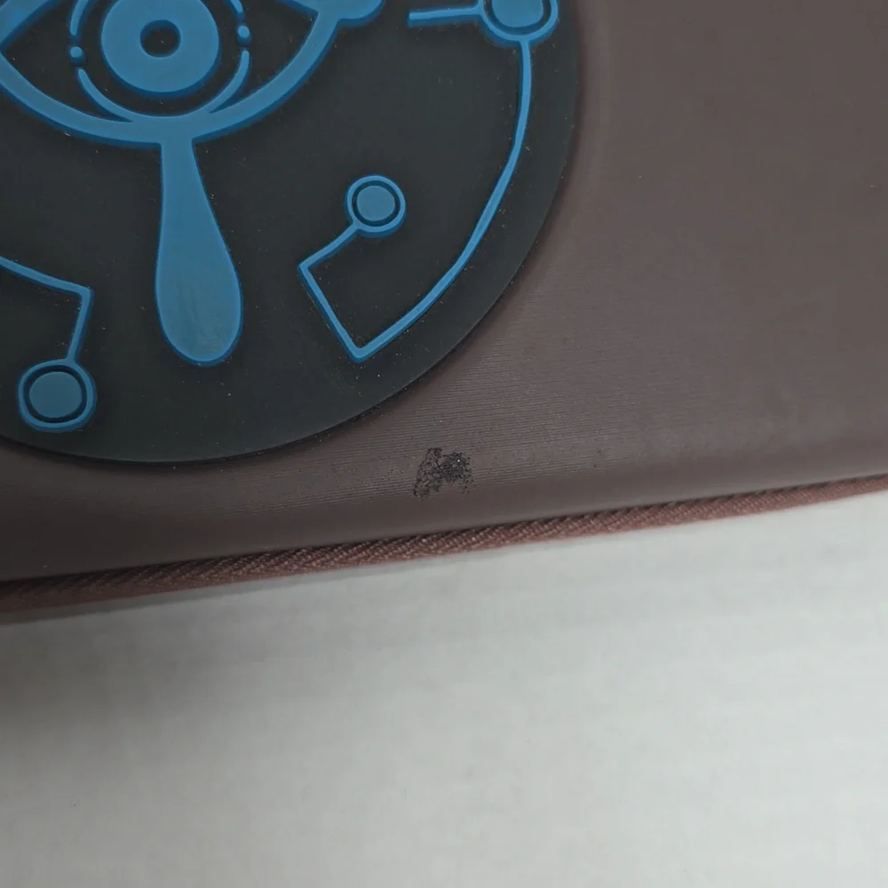 Zelda Nintendo Switch Carrying Storage Case Brown and Tan Gaming Console Case
